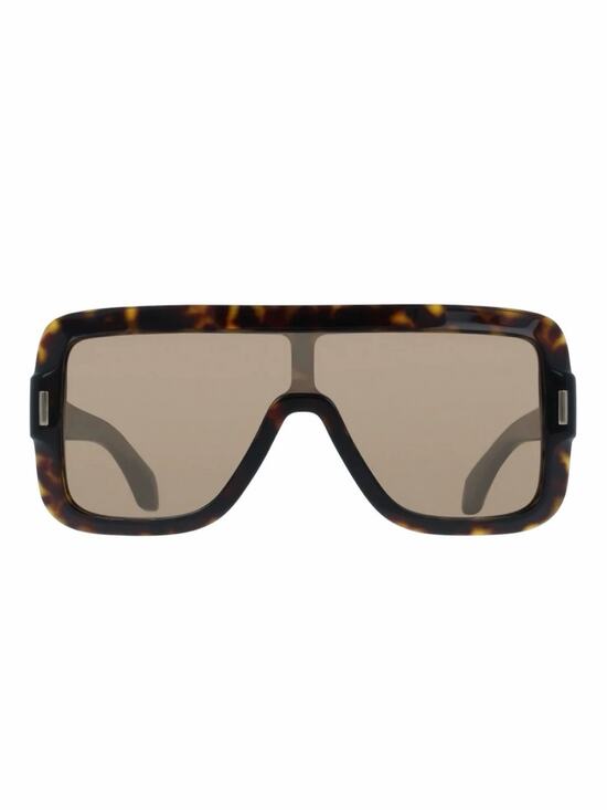 NEW!!! Salvatore Ferragamo SF2061SE 242 Mask Tortoiseshell Sunglasses Authentic